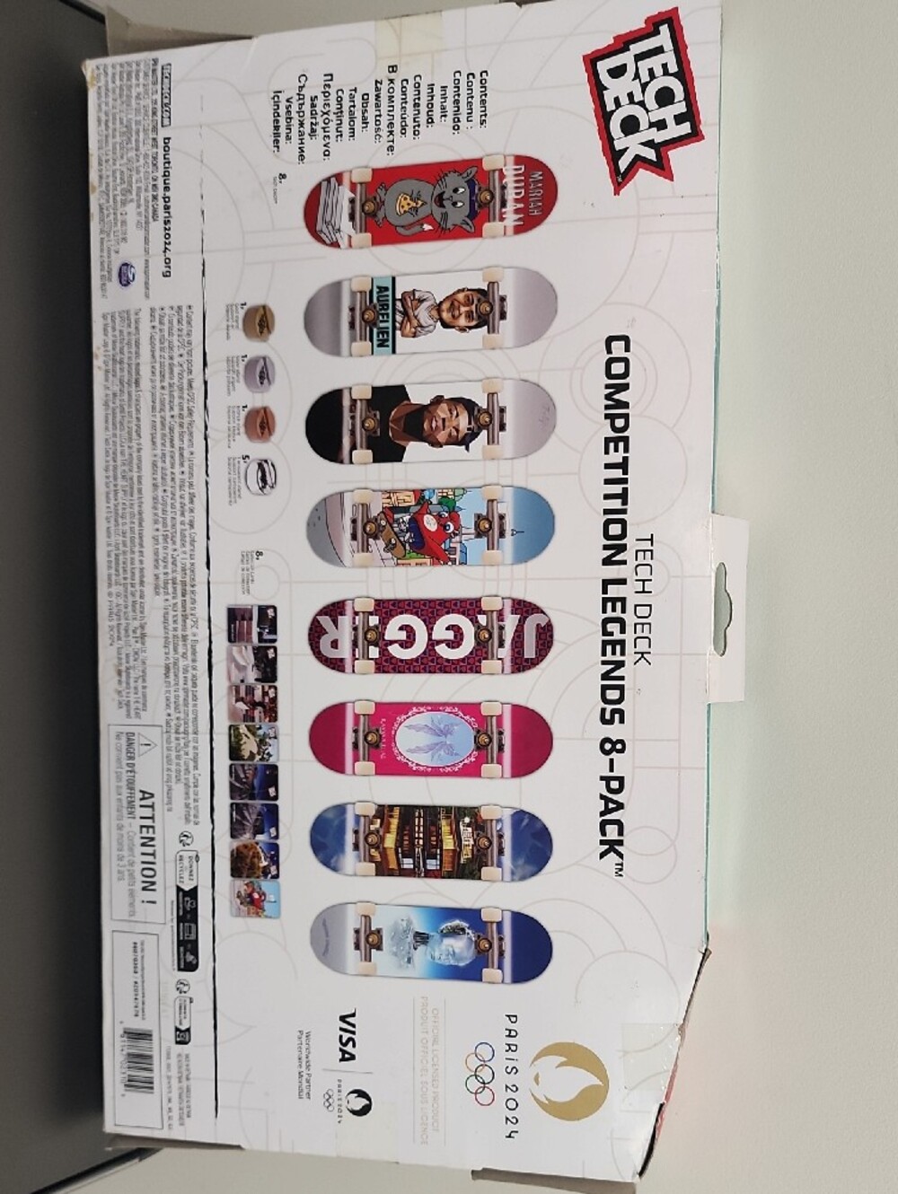Competition Legends 8-Pack Fingerboards - Multi Color - Picture 7 of 7